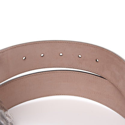Gucci Calfskin Web Interlocking G Belt 90 36 Black 3 of 6