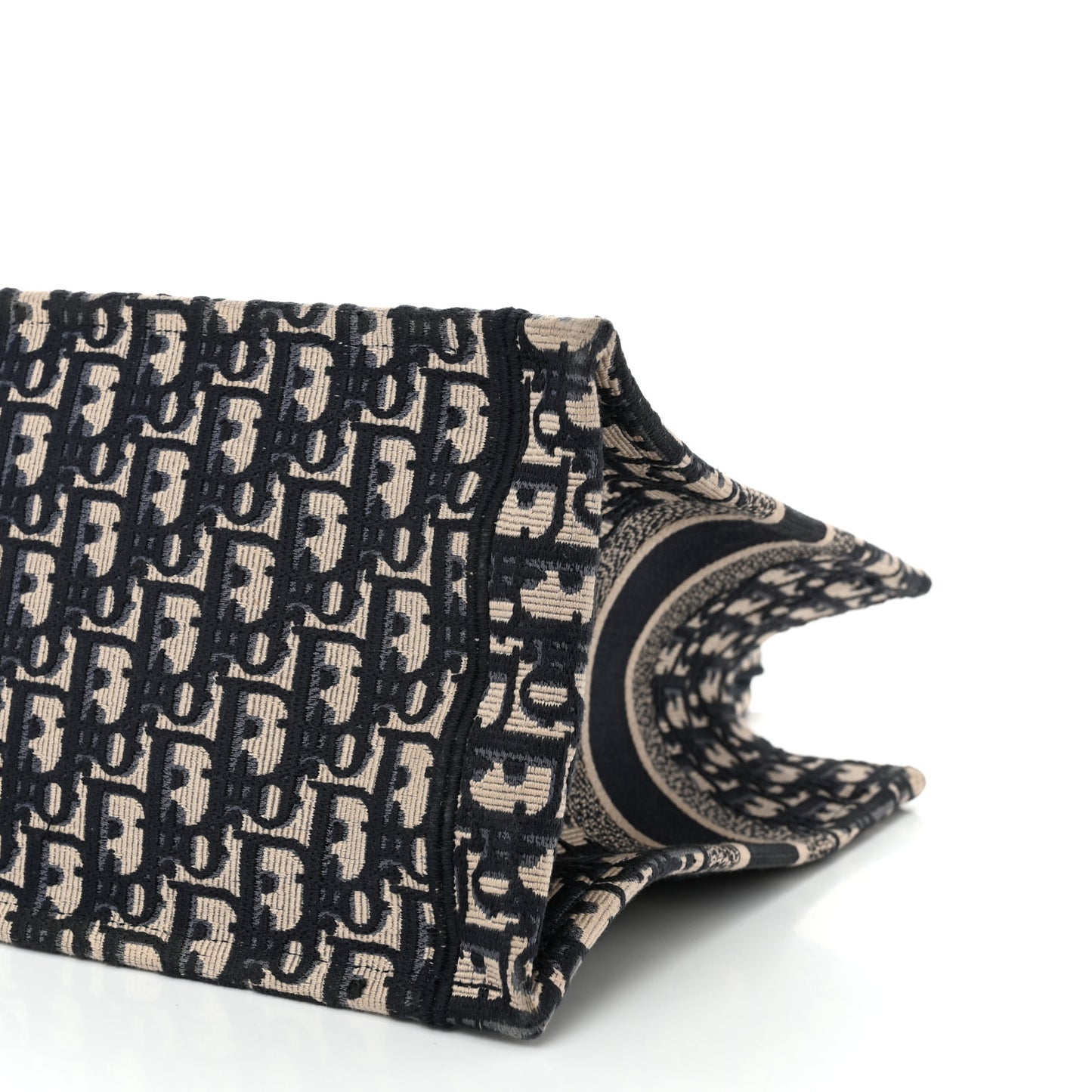 Oblique Medium Book Tote Blue Multicolor