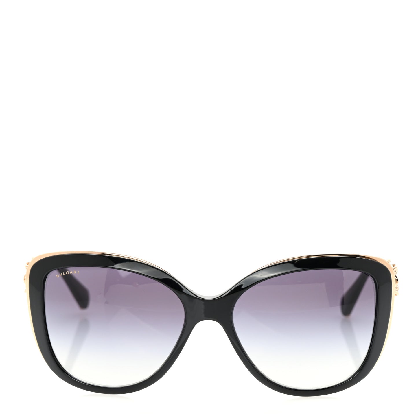 Crystal Flower Sunglasses 6094-B Black