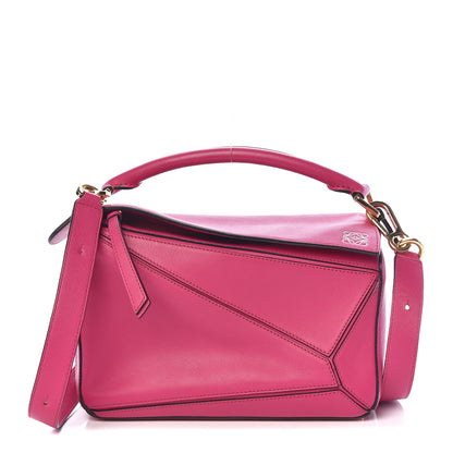 Loewe Calfskin Small Puzzle Bag Fuchsia 1 of 11