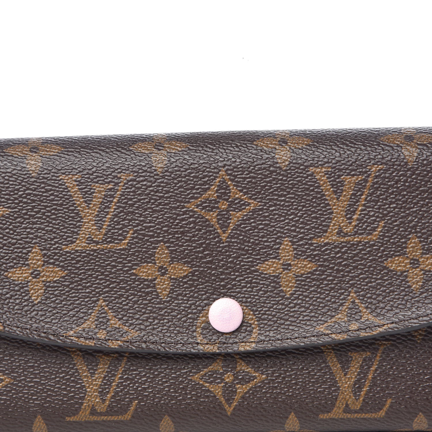 Louis Vuitton Monogram Emilie Wallet Rose Ballerine 7 of 8