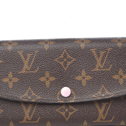 Louis Vuitton Monogram Emilie Wallet Rose Ballerine 7 of 8