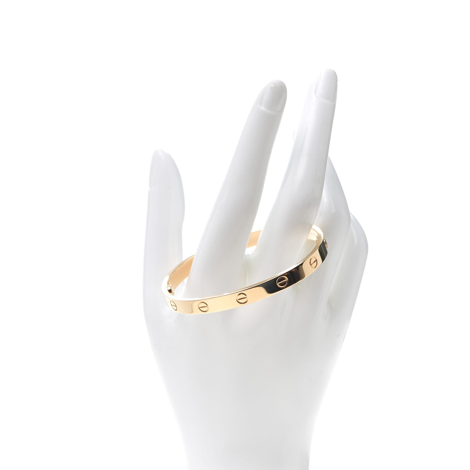Cartier 18K Yellow Gold LOVE Bracelet 18 2 of 8
