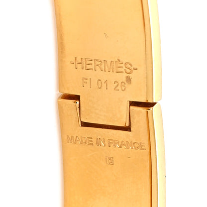 Hermes Enamel Narrow Clic Clac H Bracelet PM Black 5 of 5