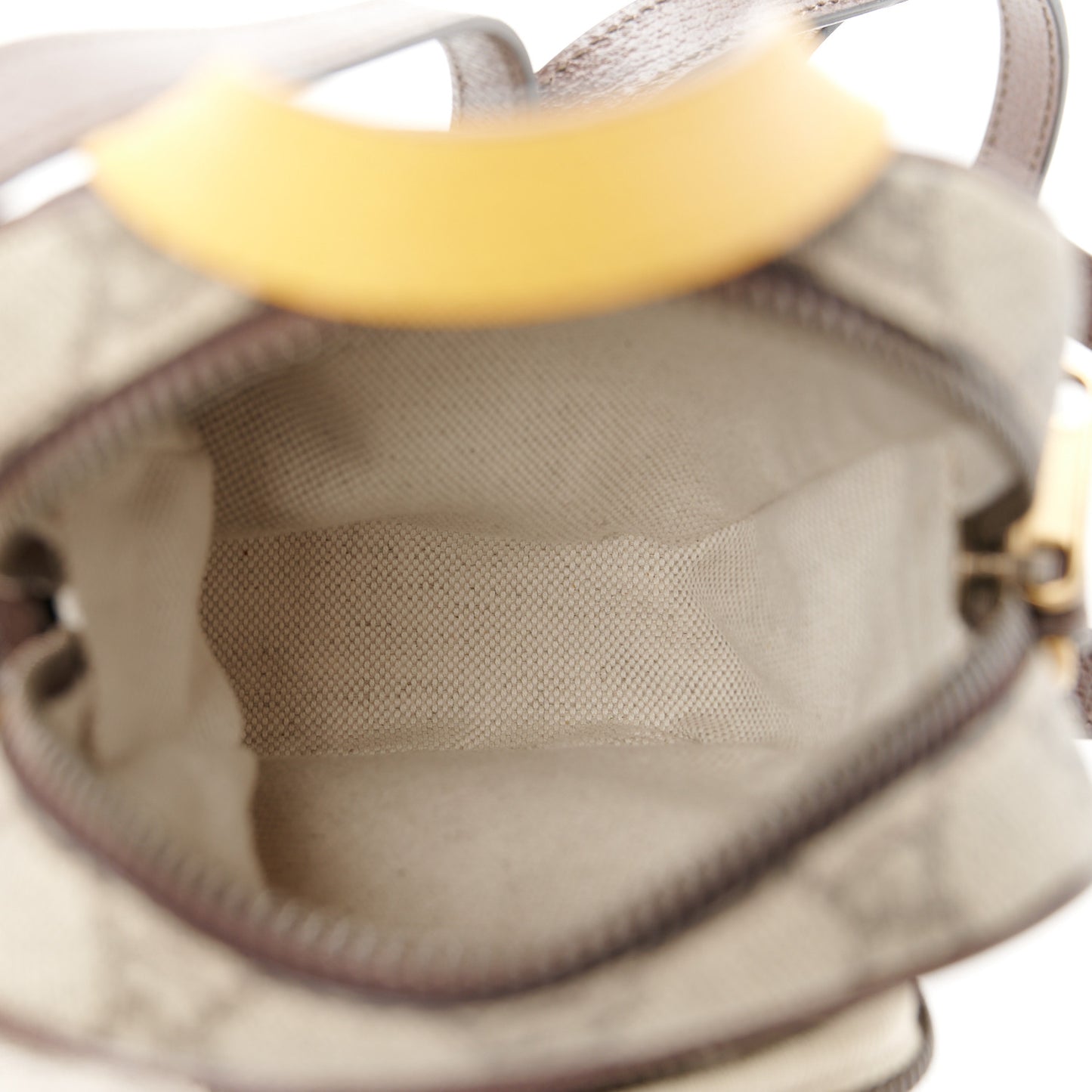 GG Supreme Monogram Mini Neo Vintage Double Zip Messenger Bag Beige New Acero Crop