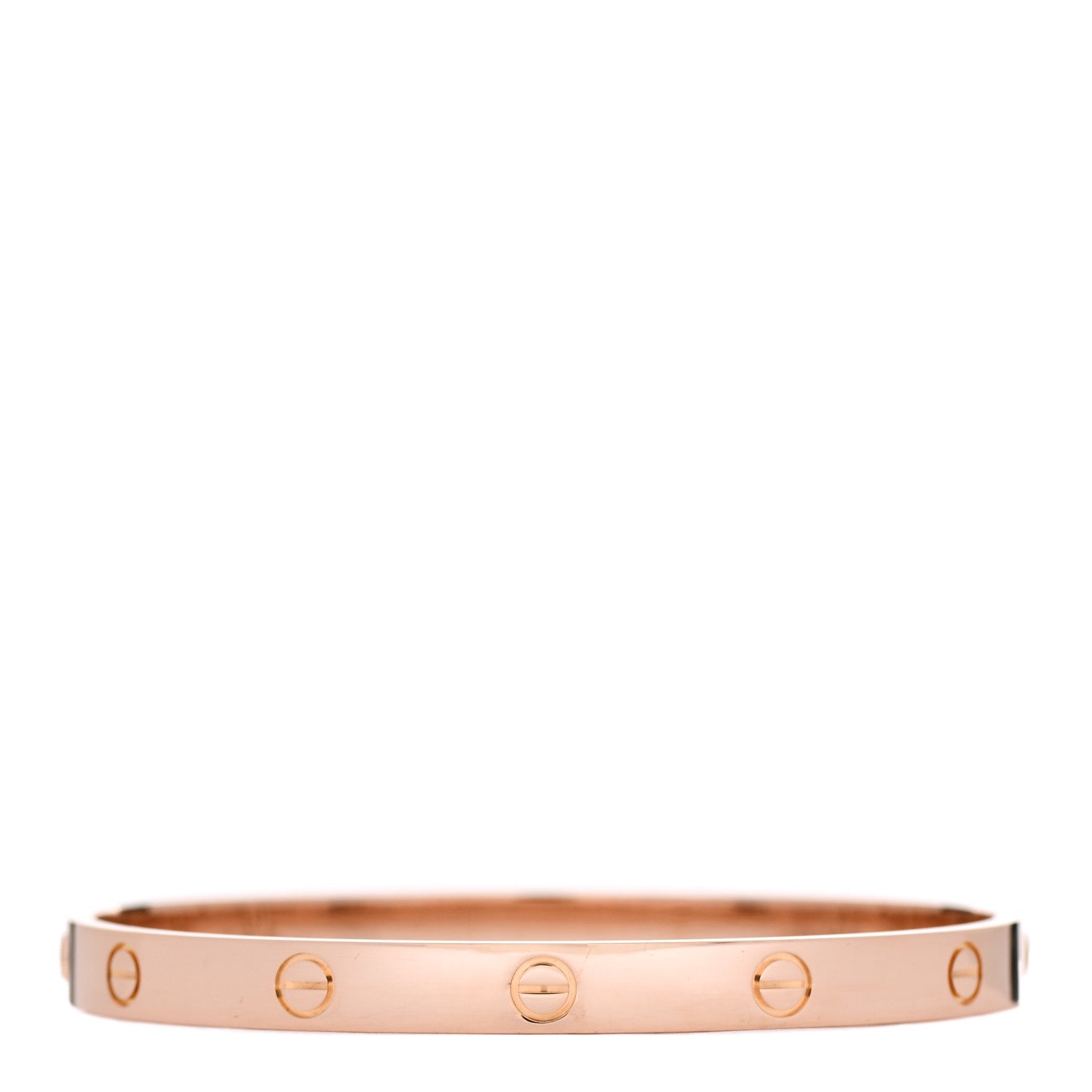Cartier 18K Pink Gold LOVE Bracelet 19 2 of 5