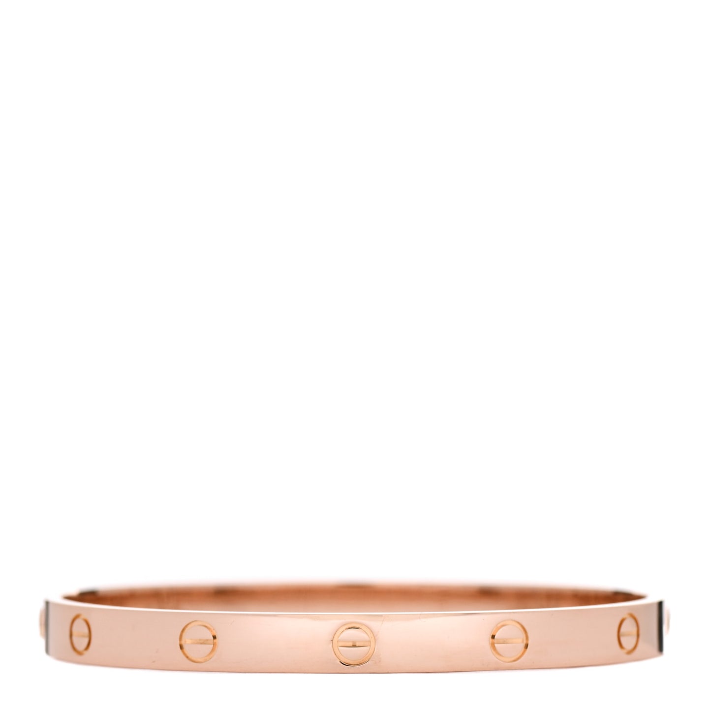 18K Pink Gold LOVE Bracelet 19