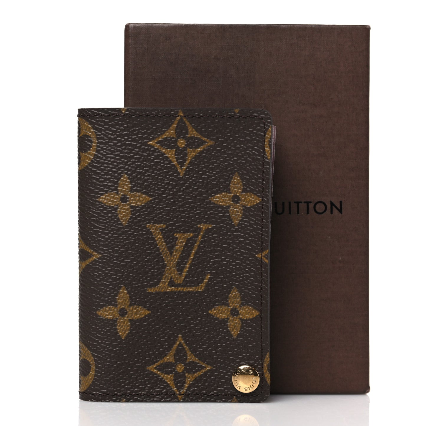 Monogram Credit Card Photo Holder