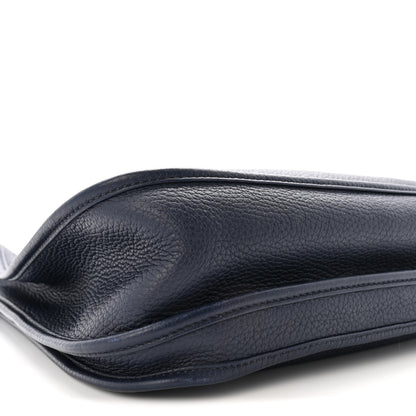 Hermes Taurillon Clemence Evelyne III GM Bleu Nuit 8 of 9