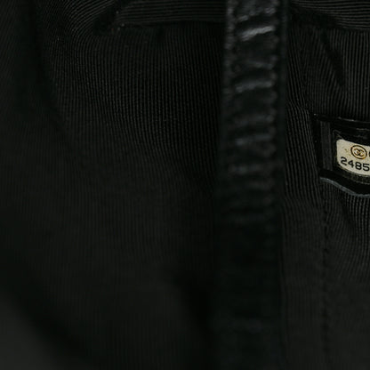 Chanel Lame Chevron Quilted Space Suit Flap Black 7 of 10