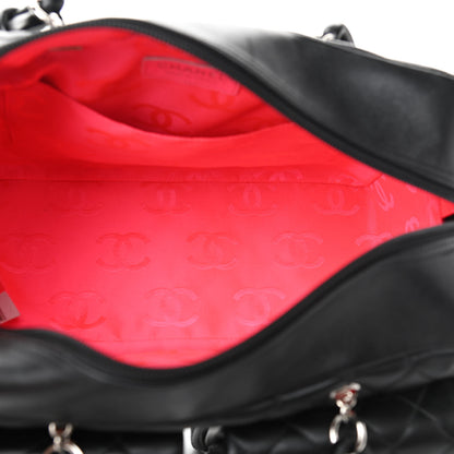 Chanel Calfskin Quilted Large Cambon Multipocket Reporter Black 5 of 11