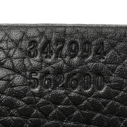 Gucci Pebbled Calfskin Mini Soho Disco Bag Black 7 of 10