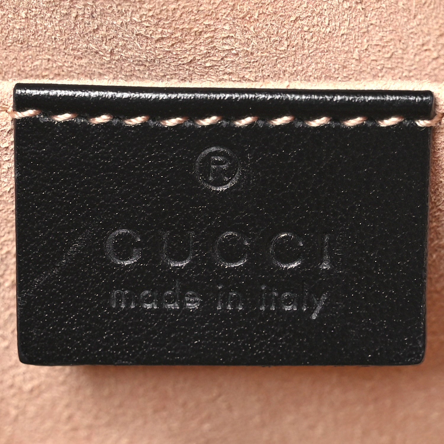 Gucci Calfskin Matelasse Small GG Marmont Chain Shoulder Bag Black 6 of 10