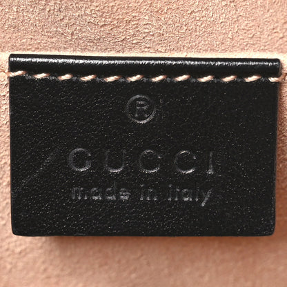 Gucci Calfskin Matelasse Small GG Marmont Chain Shoulder Bag Black 6 of 10
