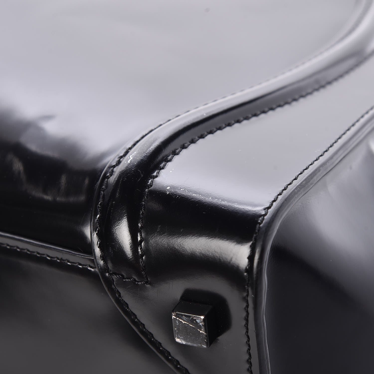 Celine Spazzolato Calfskin Mini Luggage Black 19 of 21