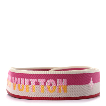 Louis Vuitton Jacquard Speedy Bandouliere 20 Shoulder Strap Fuchsia 2 of 3