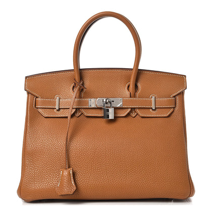 Hermes Togo Birkin 30 Gold 1 of 36