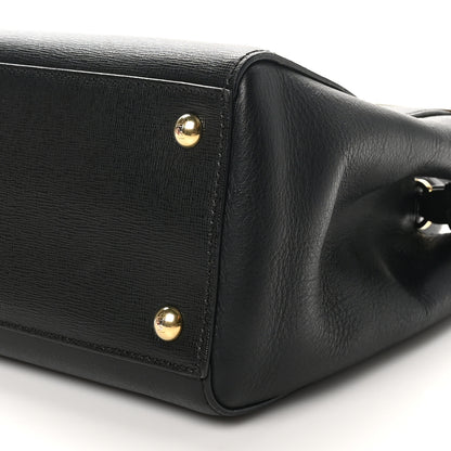 Fendi Vitello Elite Petite 2Jours Tote Black 10 of 10
