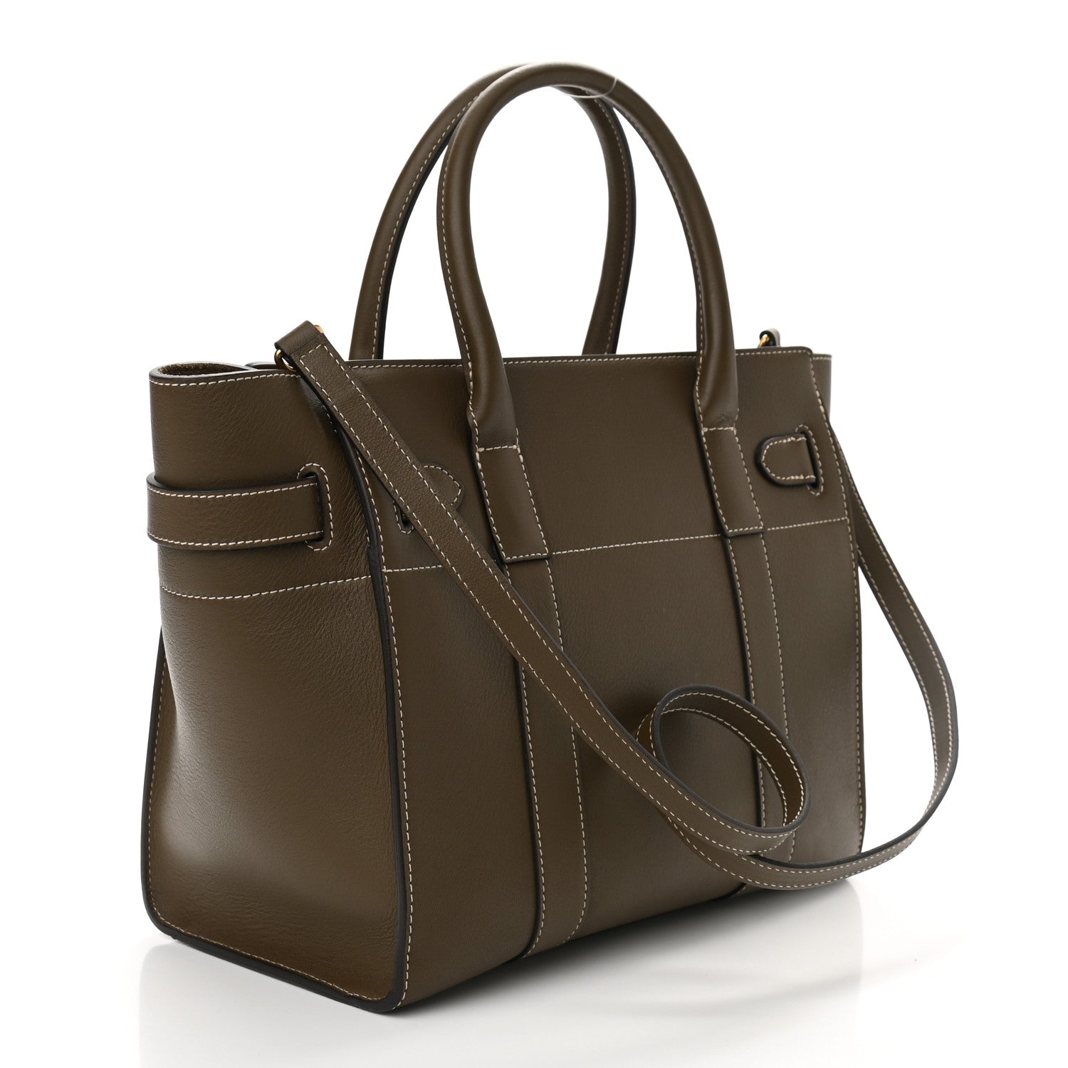 Mulberry Small Classic Grain Mini Zipped Bayswater Clay 2 of 9