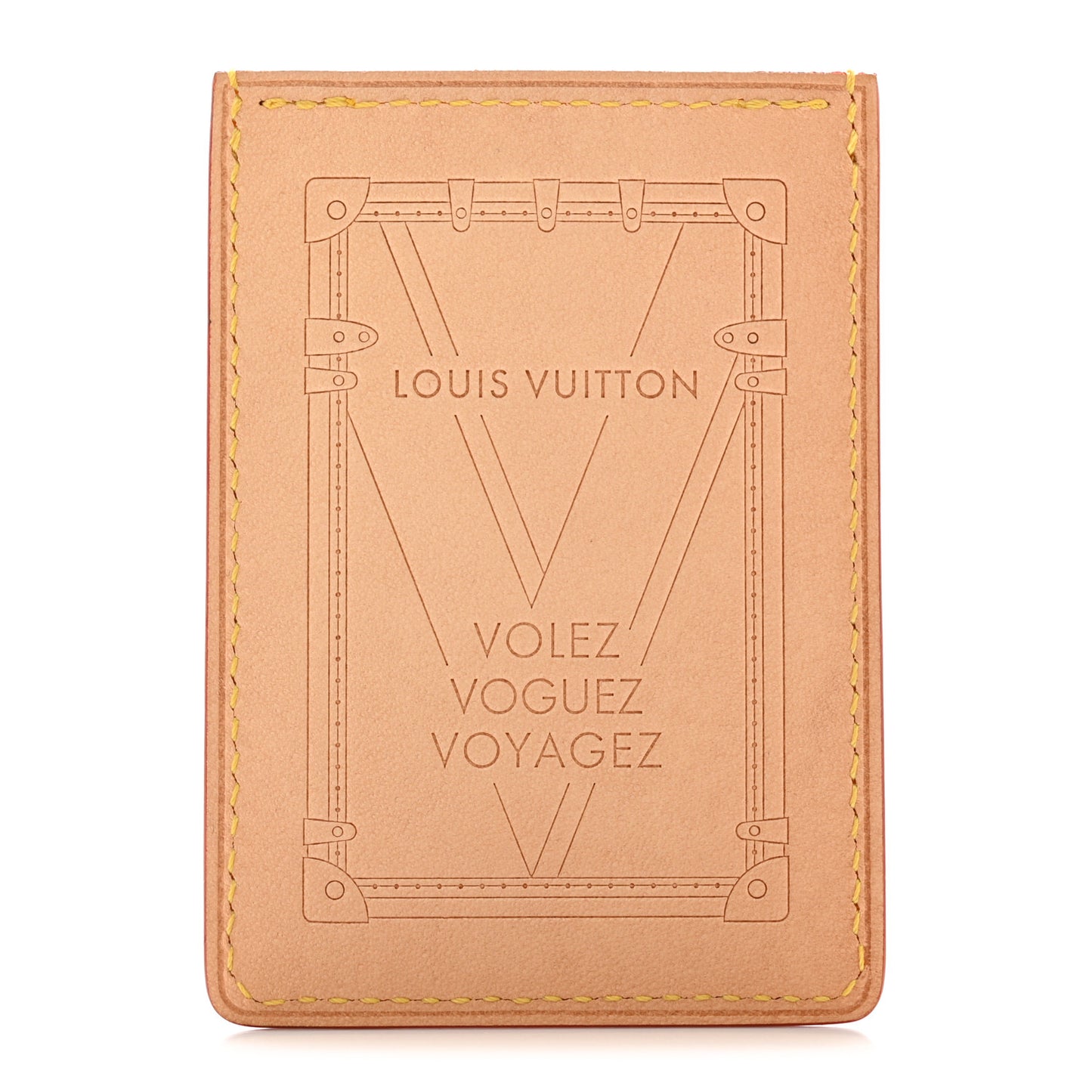 Vachetta Voyages Card Holder