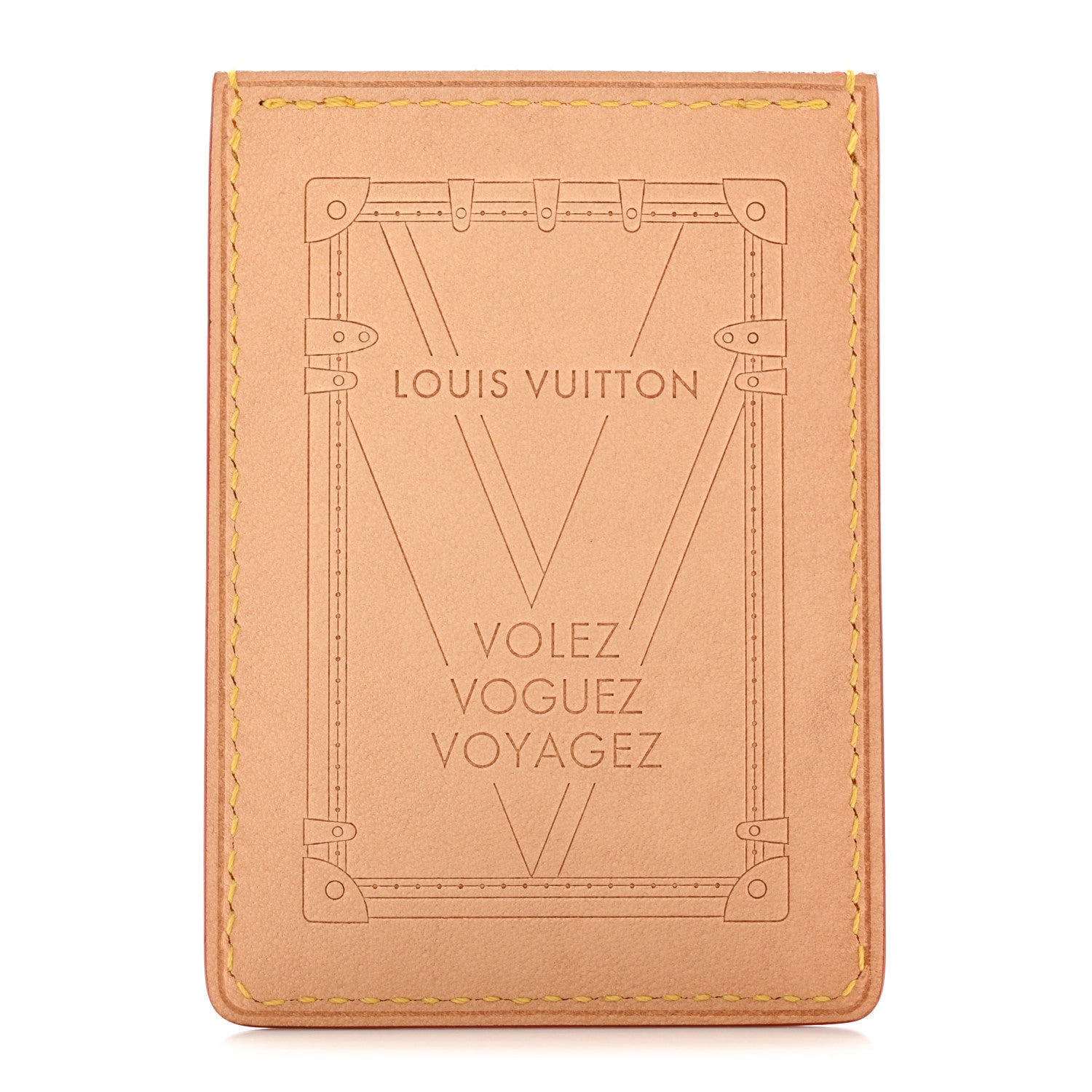 Louis Vuitton Vachetta Voyages Card Holder 1 of 6