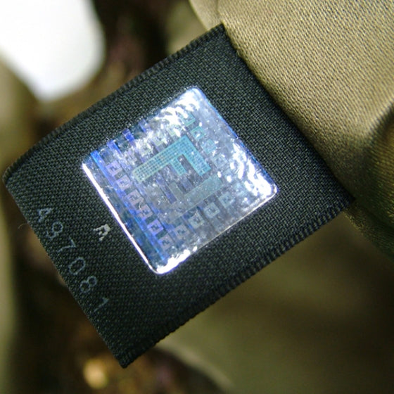 Metallic Python Chain Spy Gold