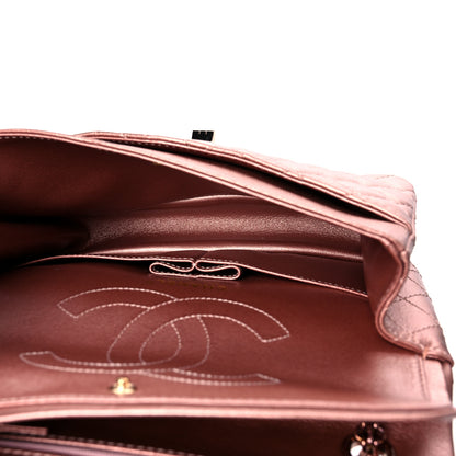 Chanel Metallic Grained Calfskin Quilted 2.55 Reissue 225 Flap Copper Pink 5 of 11