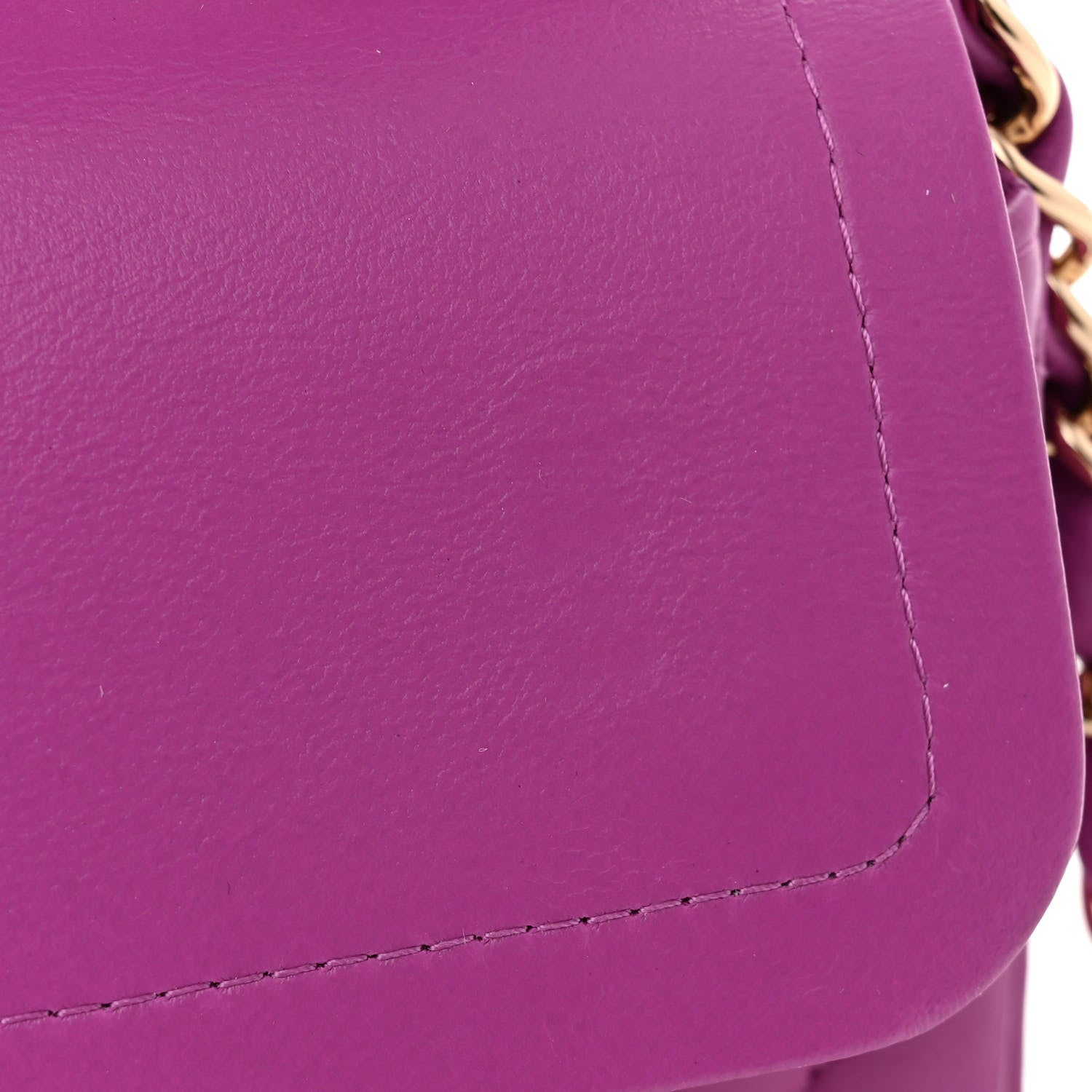 Chanel Lambskin Quilted Small Double Flap Purple 12 of 12