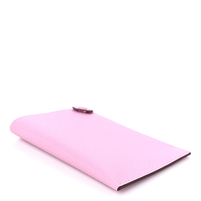 Hermes Epsom Tarmac PM Passport Holder Mauve Sylvestre 4 of 7