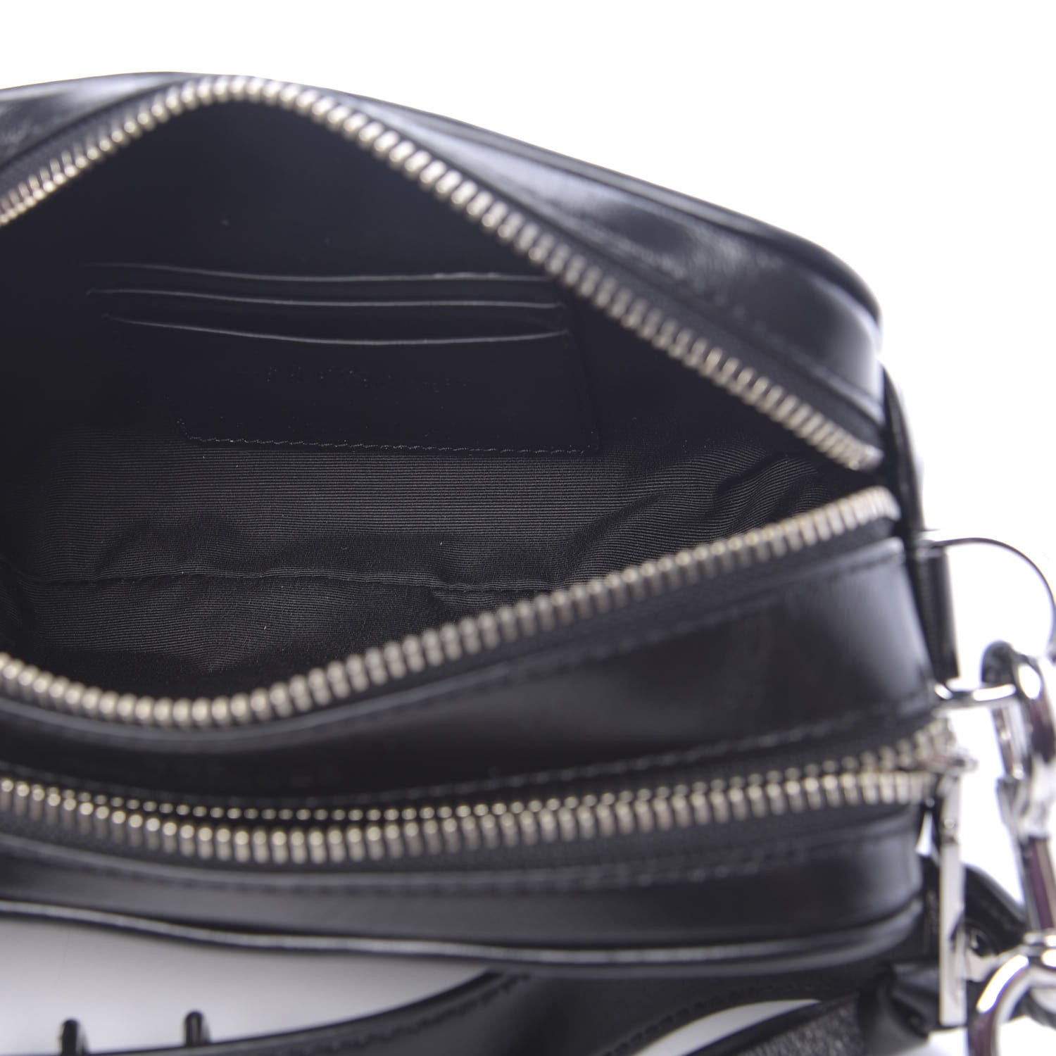 Marc Jacobs Natural Grain Calfskin Quilted The Softshot 21 Bag Black 5 of 13