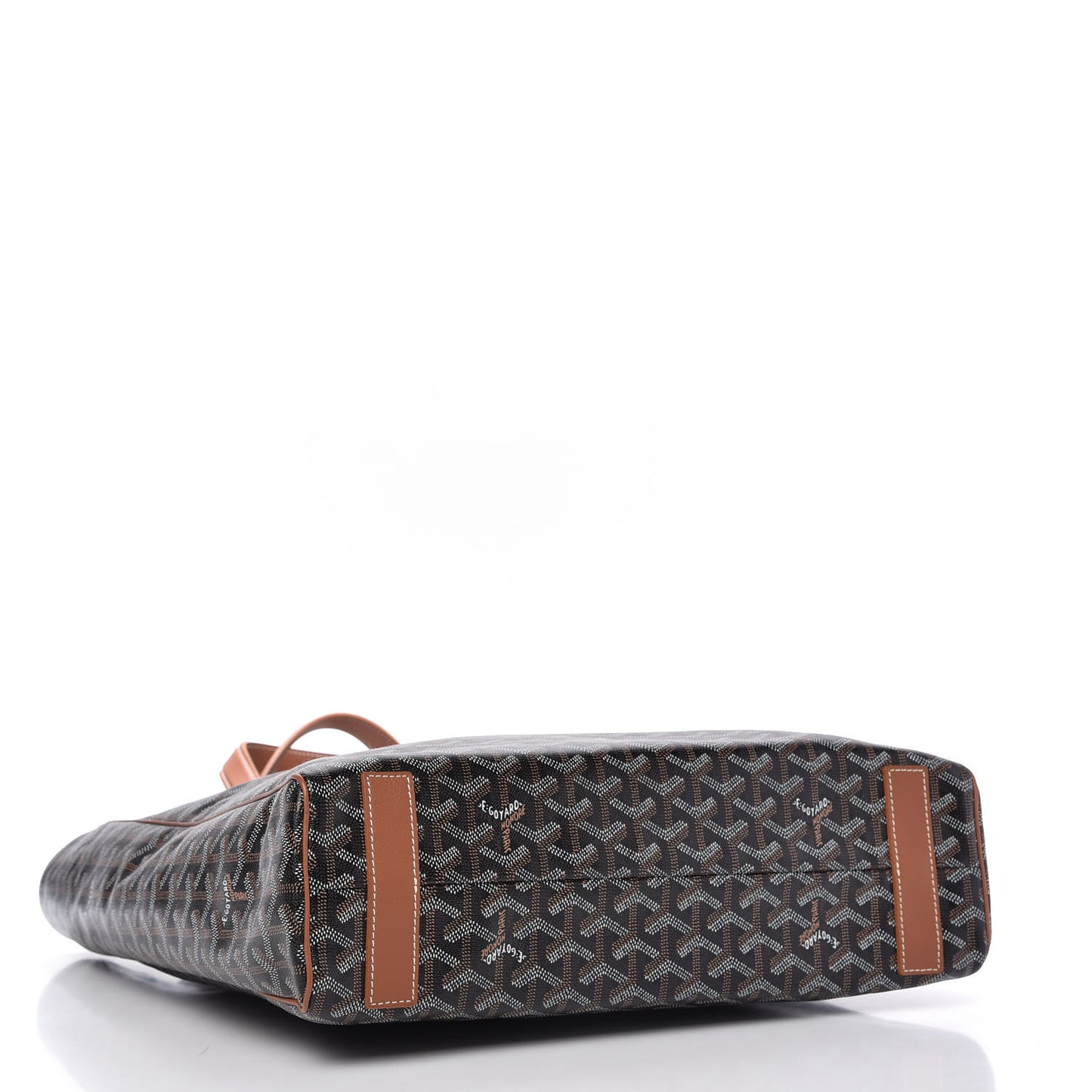 Goyardine Voltaire III Tote Black Gold