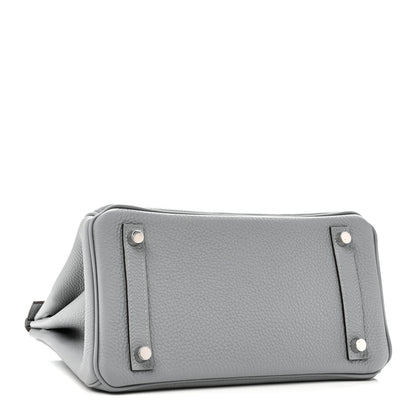 Hermes Togo Birkin 25 Gris Pantin 4 of 11