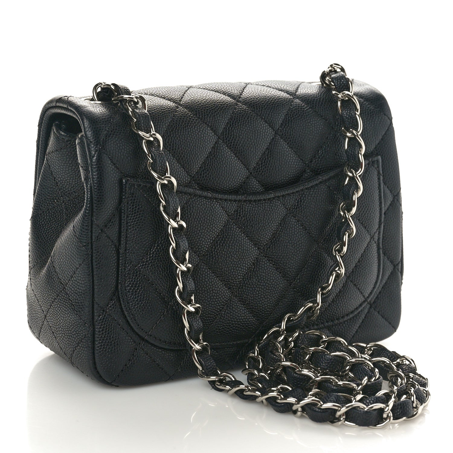 Chanel Caviar Quilted Mini Square Flap Black 2 of 10
