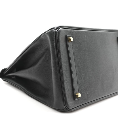 Hermes Epsom Birkin 35 Black 9 of 12