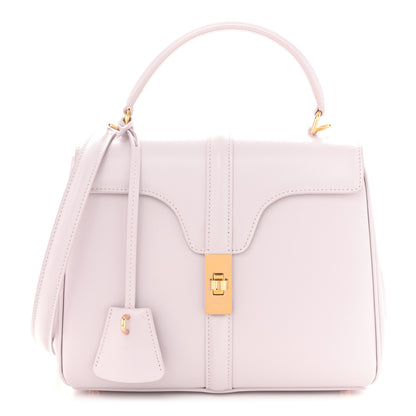 Celine Satinated Calfskin Small 16 Top Handle Bag Poudre 1 of 12