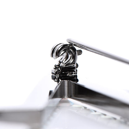 Chanel Ruthenium Crystal Star CC Brooch 5 of 6
