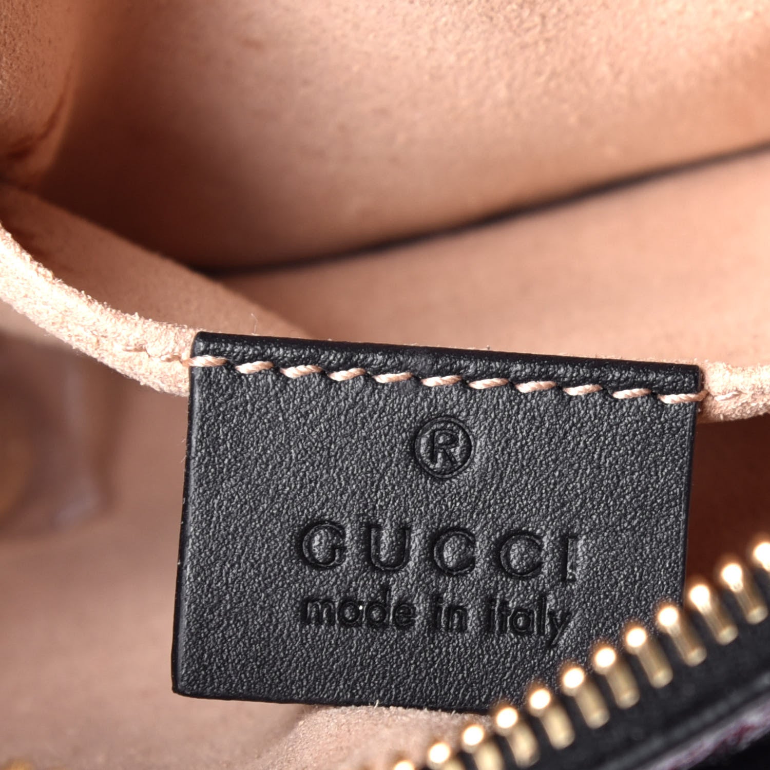 Gucci Suede Patent Web Mini Ophidia Shoulder Bag Red 6 of 8