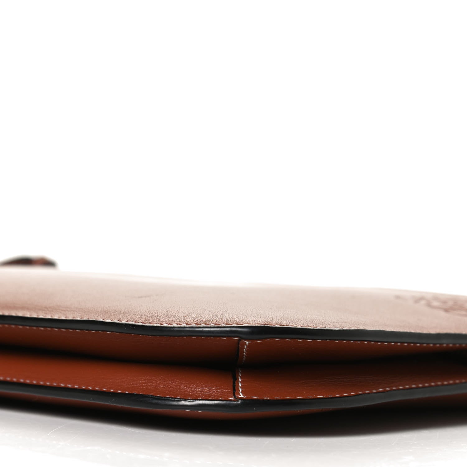 Loewe Calfskin Gate Double Zip Pouch Crossbody Brick 10 of 12