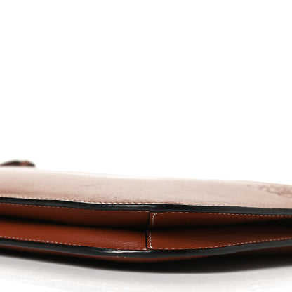 Loewe Calfskin Gate Double Zip Pouch Crossbody Brick 10 of 12