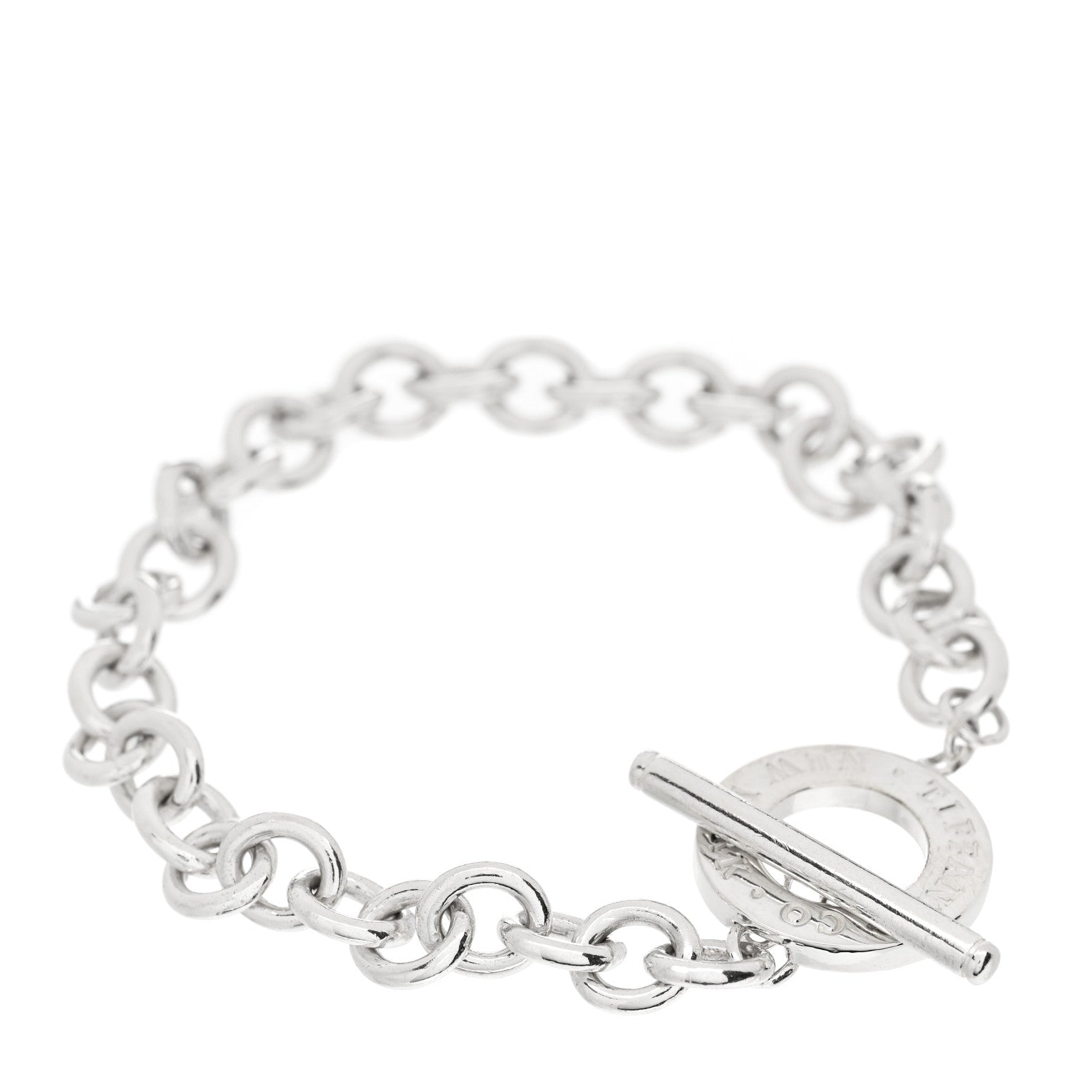 Tiffany Sterling Silver Toggle Bracelet 1 of 3