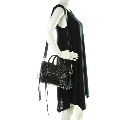 Balenciaga Agneau Classic Silver Hardware S City Black 2 of 8