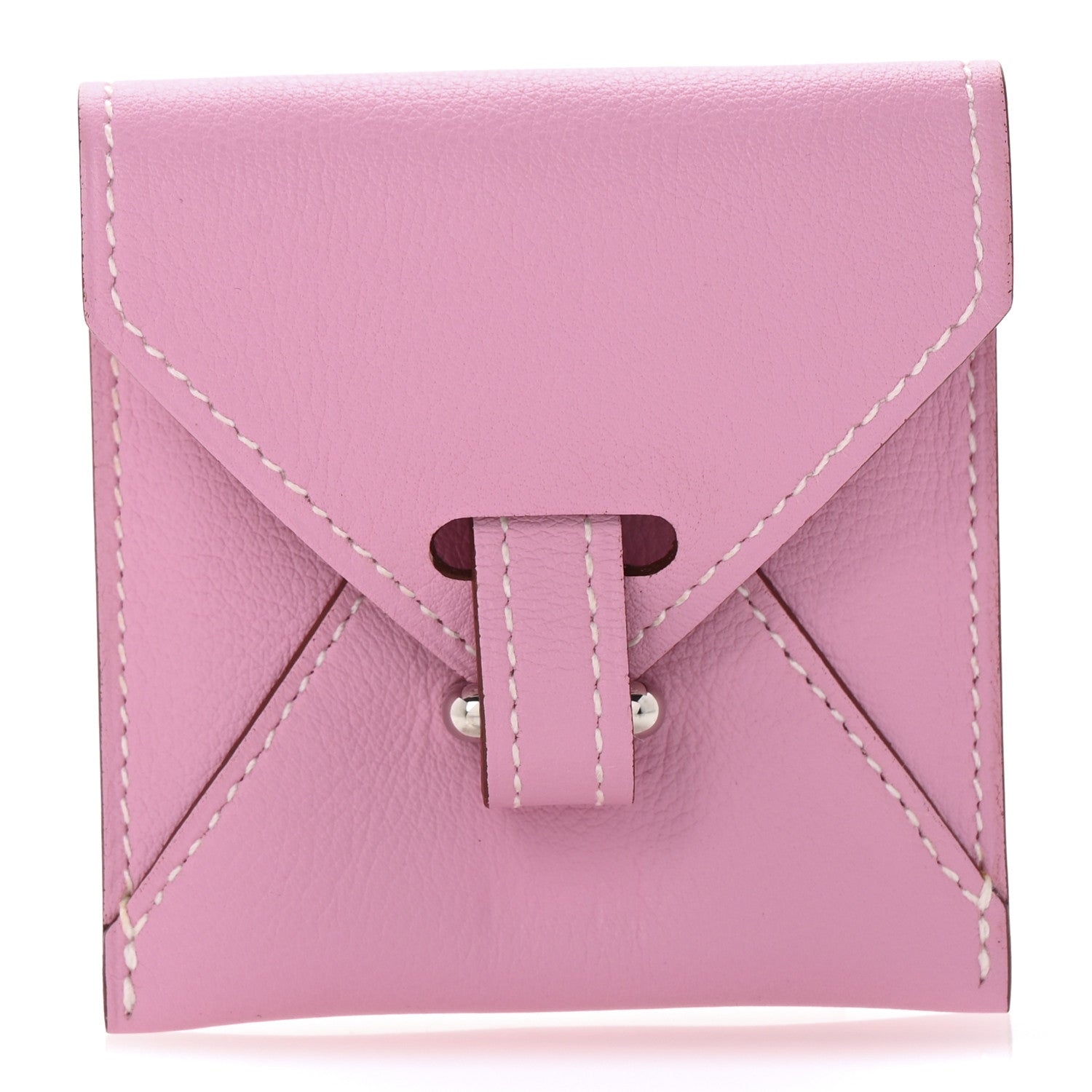 Hermes Swift Coin Purse Bubblegum 1 of 8