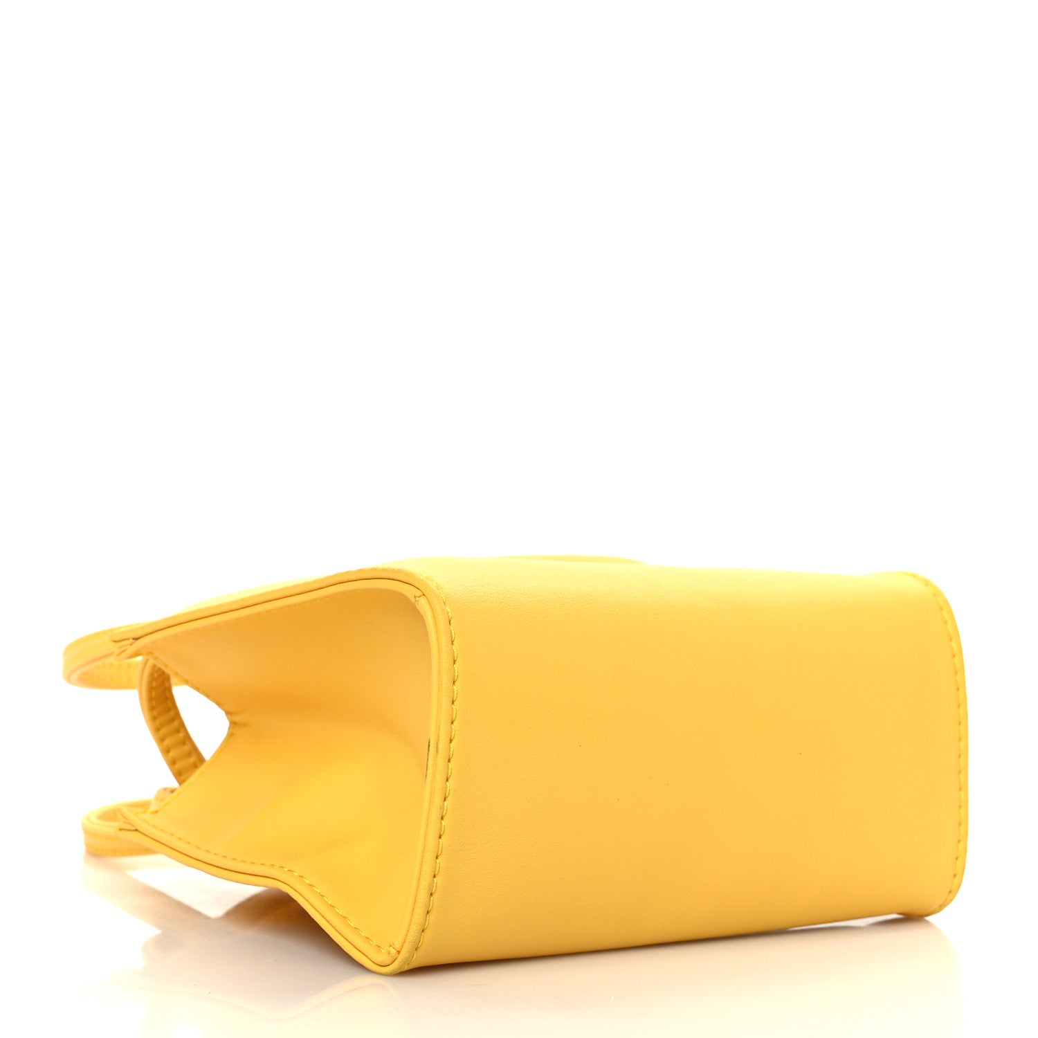 Telfar Vegan Leather Small Shopping Bag Margarine 4 of 8