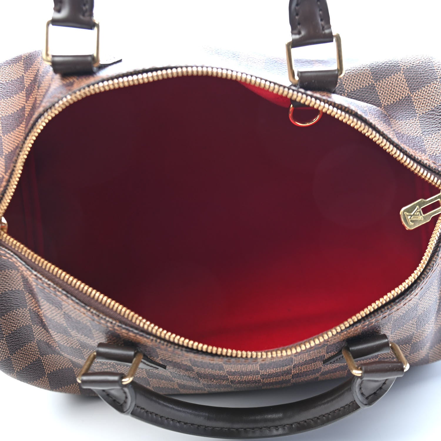 Louis Vuitton Damier Ebene Speedy Bandouliere 30 5 of 9