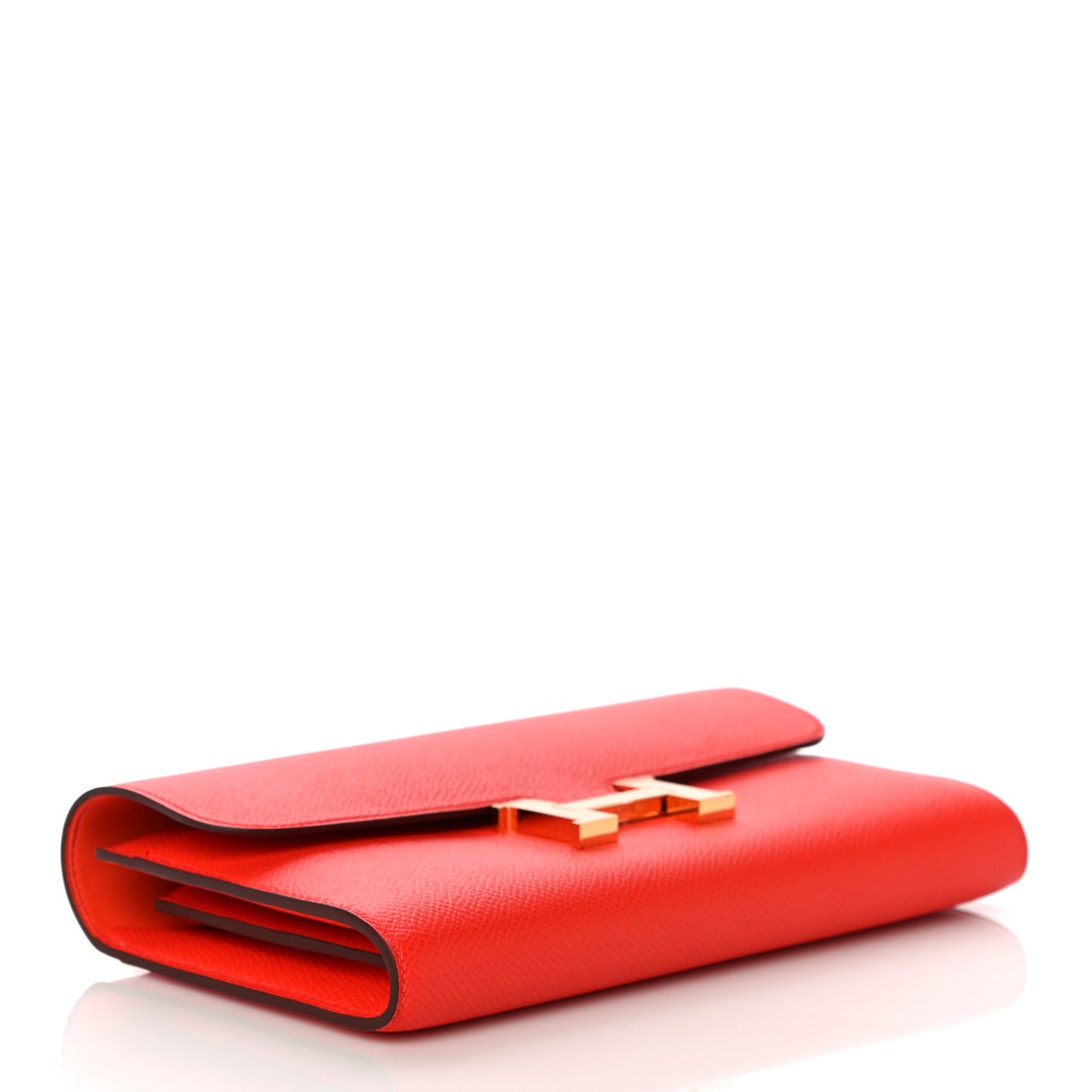 Epsom Constance Long Wallet Orange Poppy