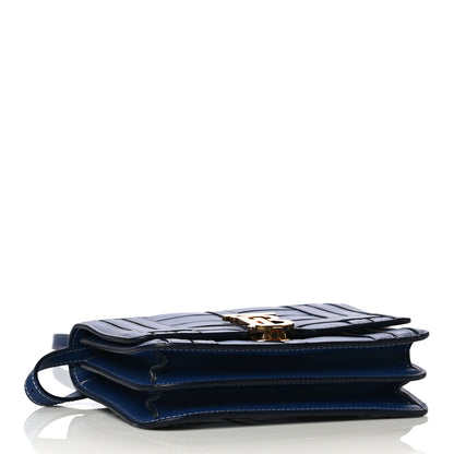 Burberry Calfskin Small TB Bag Ink Navy 4 of 10