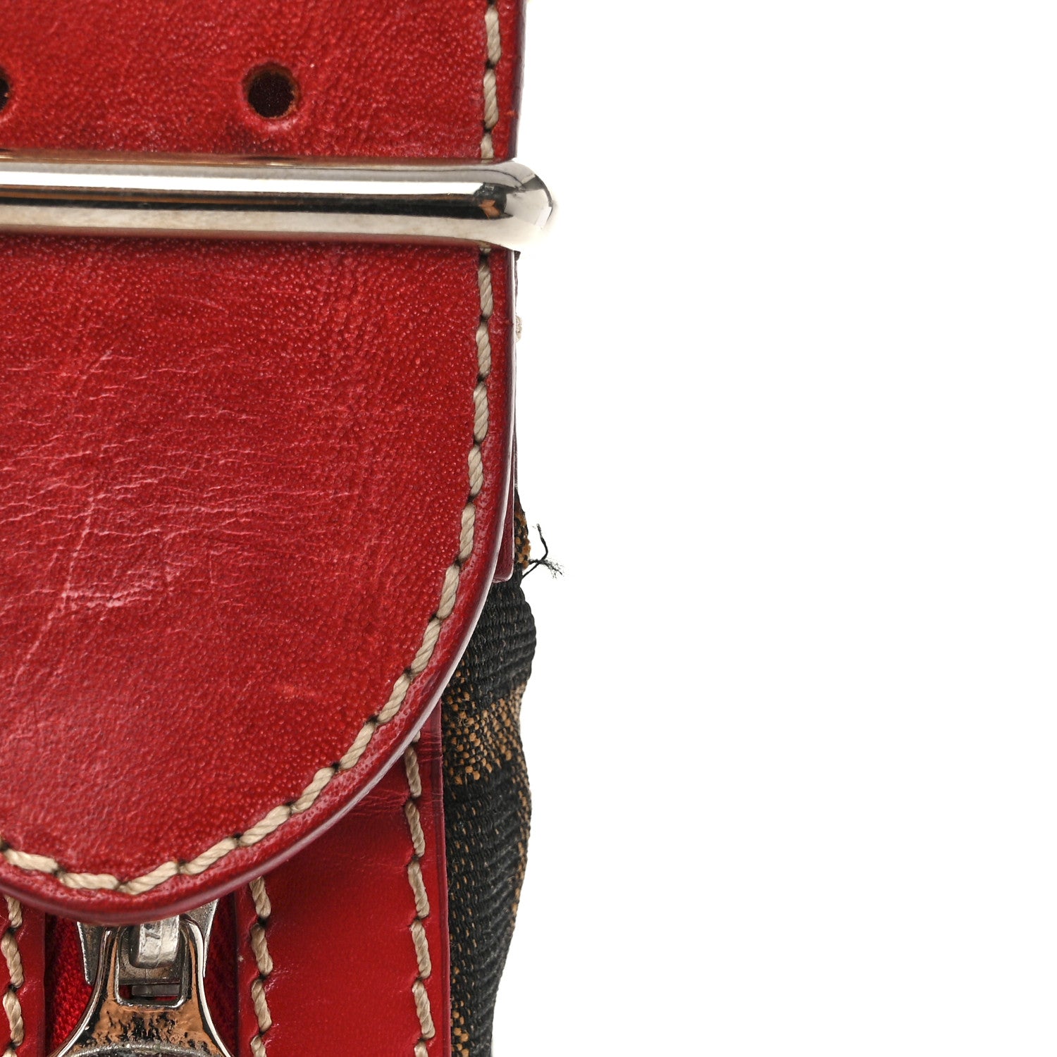 Fendi Zucca Oyster Tobacco Red 13 of 13