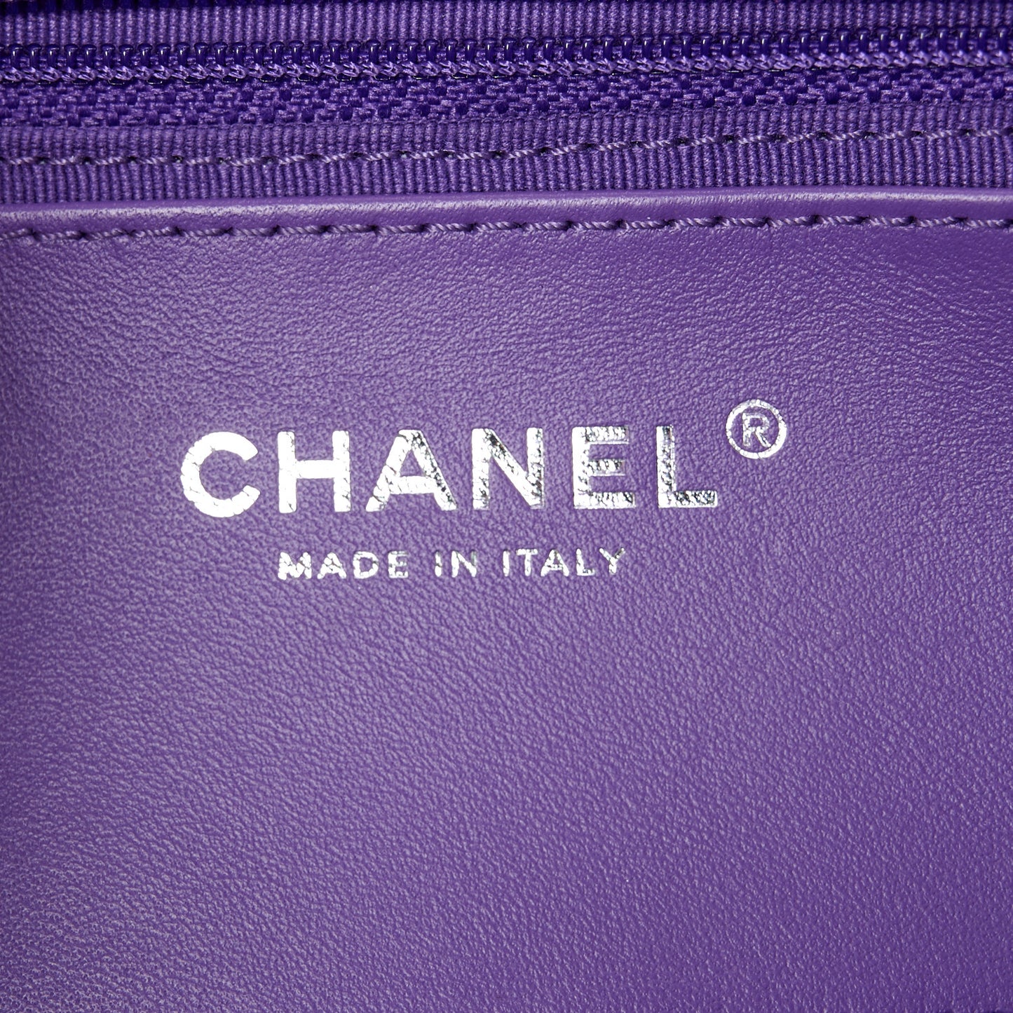 Shaded Caviar Quilted My Everything Small Flap Purple Light Purple