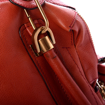 Chloe Calfskin Medium Paraty Holly Berry 10 of 11