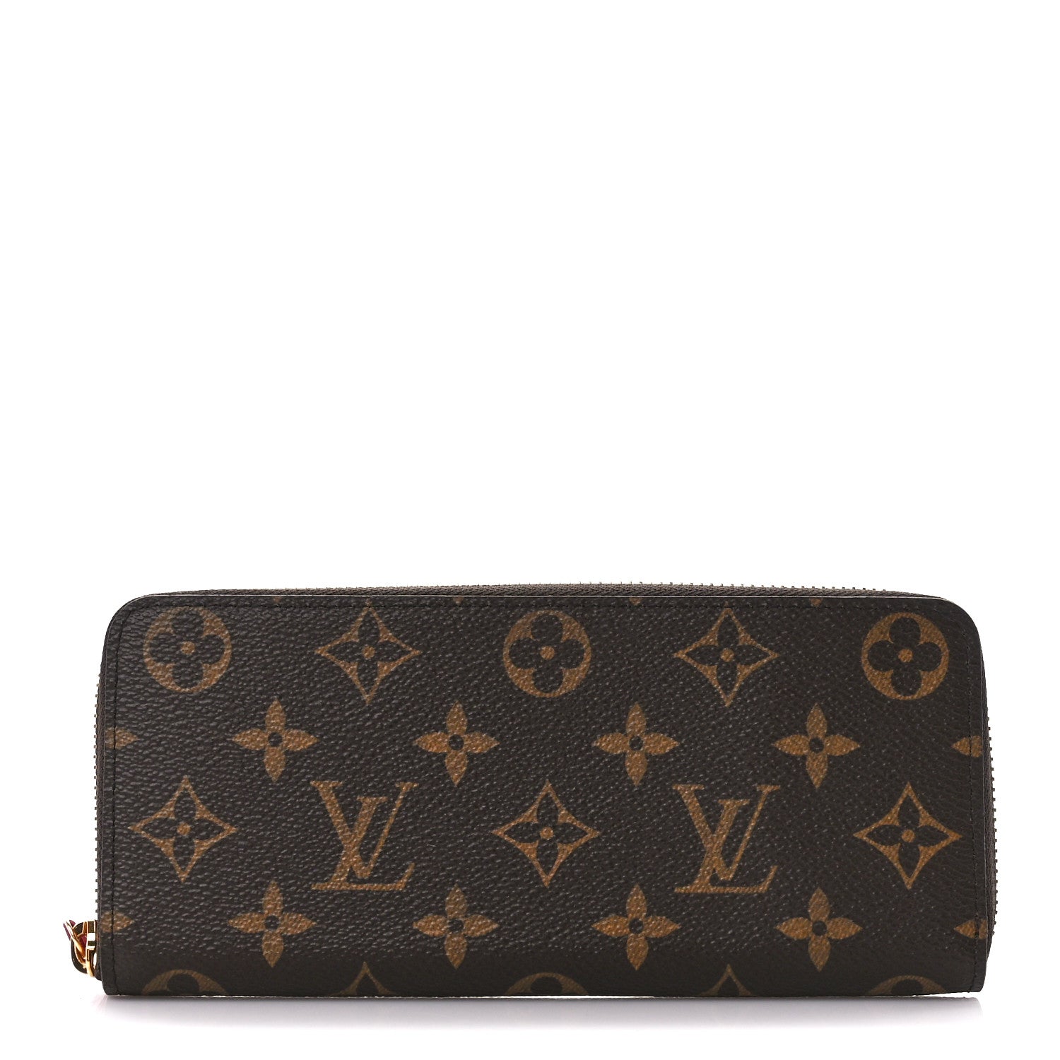 Louis Vuitton Monogram Clemence Wallet Fuchsia 1 of 10